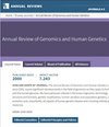 Annual Review of Genomics and Human Genetics封面
